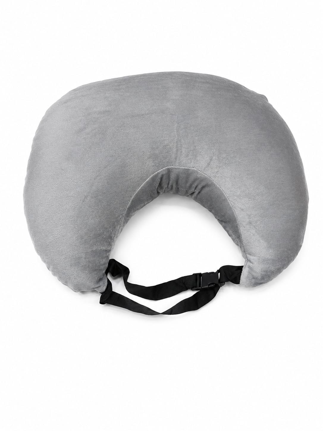 Premium Light Grey Velvet Feeding Pillow