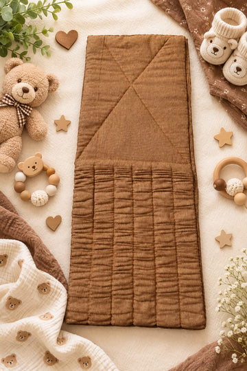 Soft chocolate brown Tummy Support Belt